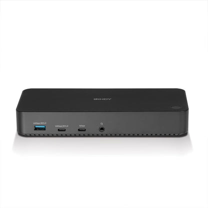 LINDY DST-Pro Universal, USB Type C and Type A Hybrid Laptop Docking Station - 4K HDMI, 2x4K (DP or HDMI