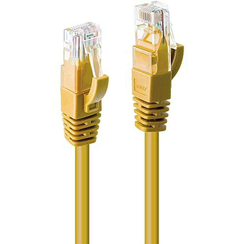 LINDY 48060 Cat.6 U/UTP Network Cable, Yellow