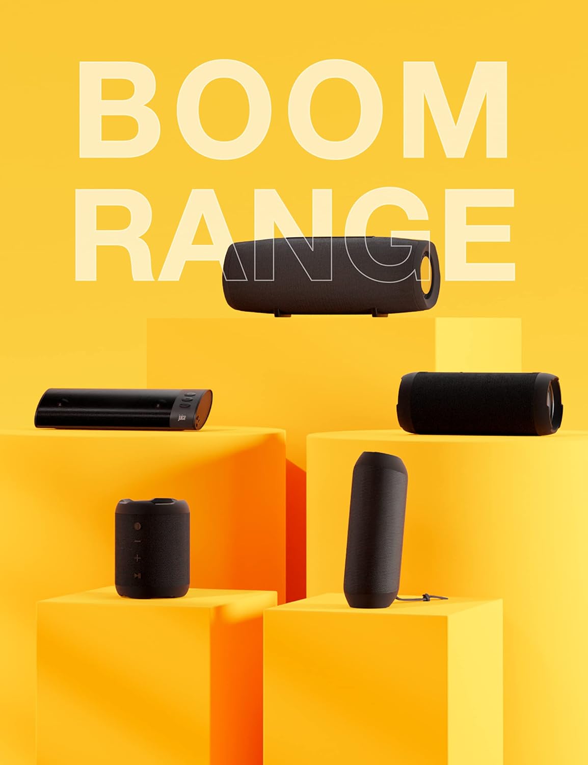 Eco Boom 360 Black Bluetooth Speaker