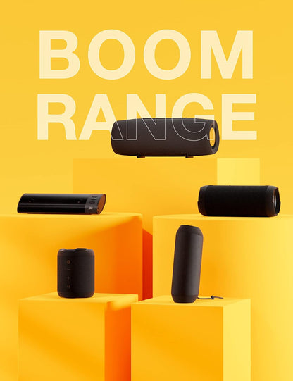 Eco Boom 360 Black Bluetooth Speaker