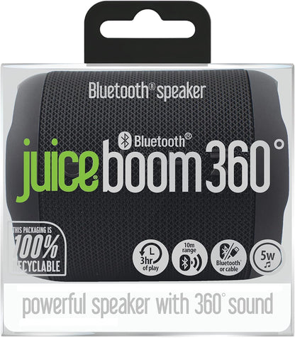 Eco Boom 360 Black Bluetooth Speaker
