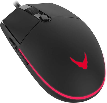 VARR GAMING SET LED MOUSE + MOUSEPAD 295X210X2MM