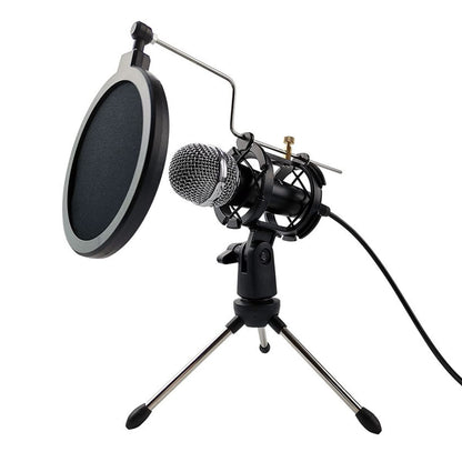 Gaming Microphone Set Inc Stand -Mic Popfilter Tripod Shockbaskt