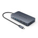Hyper USB-C Hub, 10-in-1 USB Dock, Universal Dual Display 4K HDMI, Ethernet, USB-A, USB-C,MicroSD/SD - for MacBook M1 M2 Pro/Air, Windows PC, Chromebook, Midnight Blue