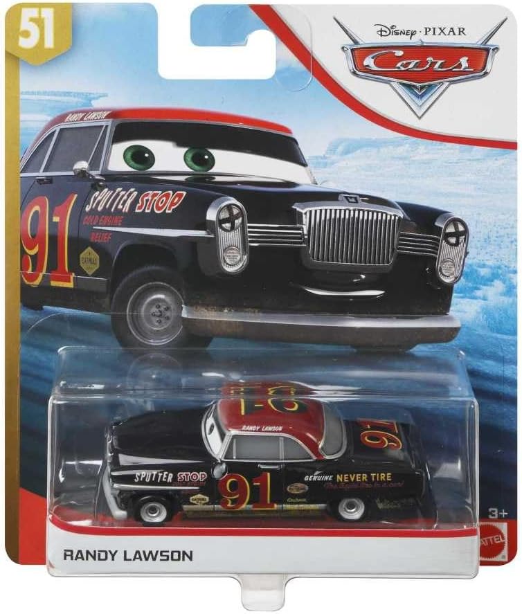 Cars 3 - Die Cast - Randy Lawson (GCB89)