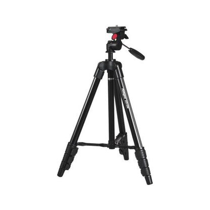 Rollei Compact Traveler Star S1 (Antes Digi 3400) - Trípode Compacto con Cabezal de trípode, Capacidad 2 kg, Altura 125 cm, Aluminio, Color Negro
