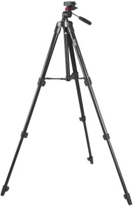 Rollei Compact Traveler Star S1 (Antes Digi 3400) - Trípode Compacto con Cabezal de trípode, Capacidad 2 kg, Altura 125 cm, Aluminio, Color Negro