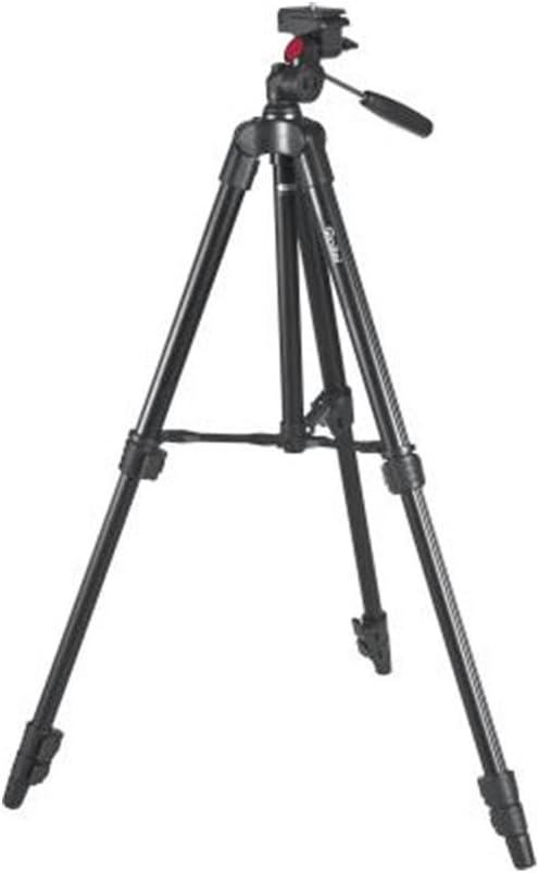 Rollei Compact Traveler Star S1 (Antes Digi 3400) - Trípode Compacto con Cabezal de trípode, Capacidad 2 kg, Altura 125 cm, Aluminio, Color Negro