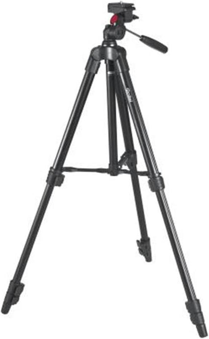 Rollei Compact Traveler Star S1 (Antes Digi 3400) - Trípode Compacto con Cabezal de trípode, Capacidad 2 kg, Altura 125 cm, Aluminio, Color Negro