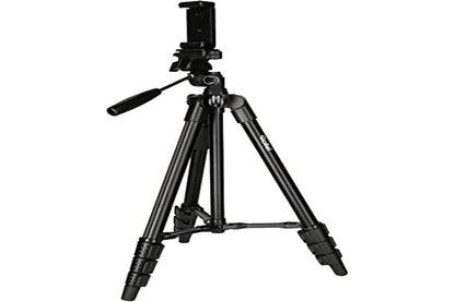 Rollei Traveler Tripod for Smartphone - Flexible and Lightweight with Built-in Bluetooth Remote Control Stand and Smartphone Holder with Bluetooth Remote Shutter Release (Black