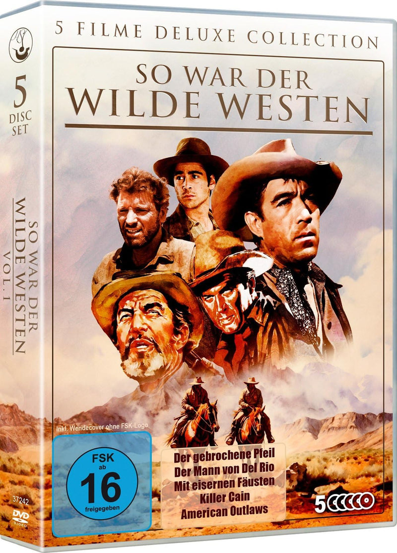 So war der wilde Westen Vol. 1 - Deluxe Collection (5 DVD-Box mit Wendecover