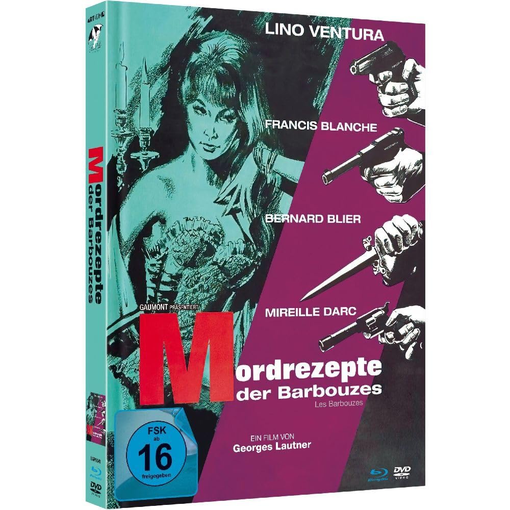 Mordrezepte der Barbouzes - Limited Mediabook (in HD neu abgetastet, Blu-ray+DVD+Booklet, limitiert auf 500 Stück)