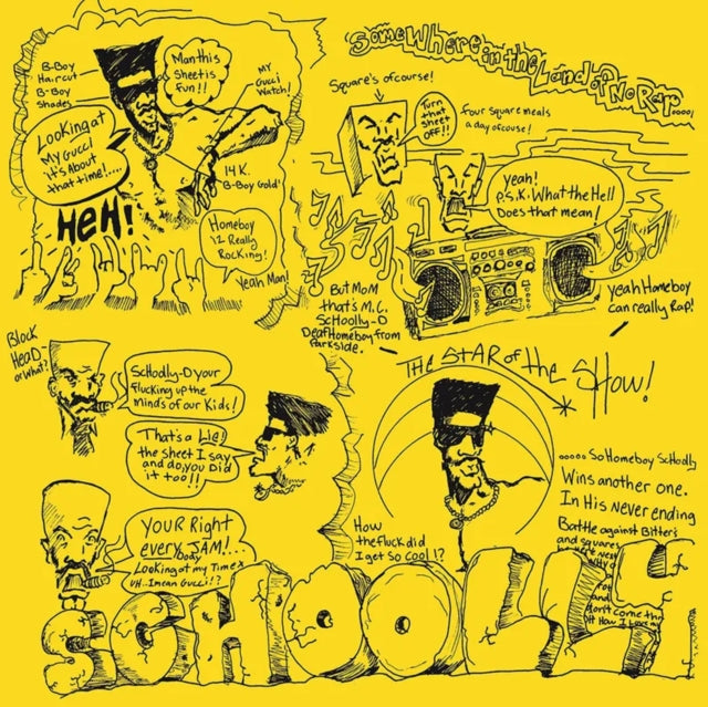 Schooly D (Yellow & Black Blended