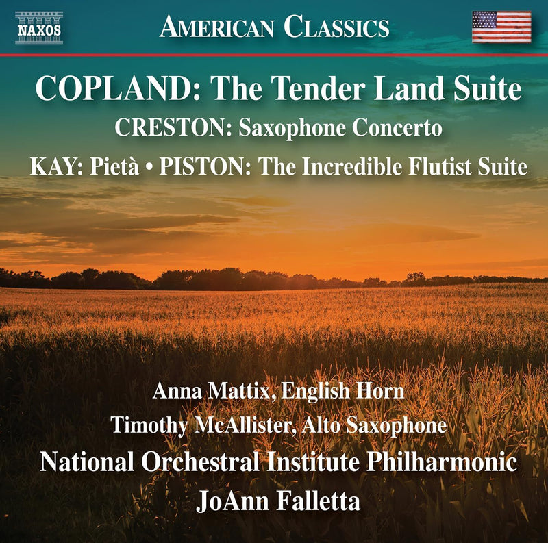 Copland: The Tender Land Suite/Creston: Saxophone Concerto/...
