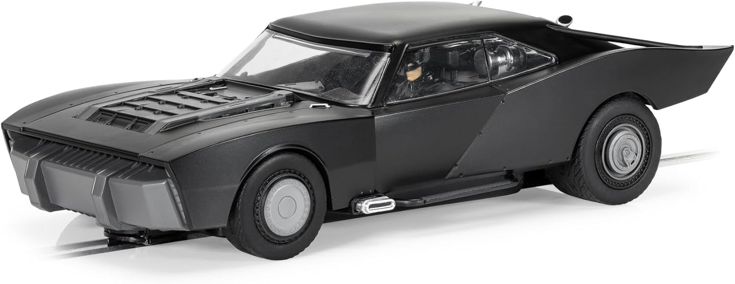 Scalextric Hornby Hobbies LTD C4442 Batmobile – The Batman 2022 Slot-Cars Street and Rally Film and Tv, Black, 1:32 Scale