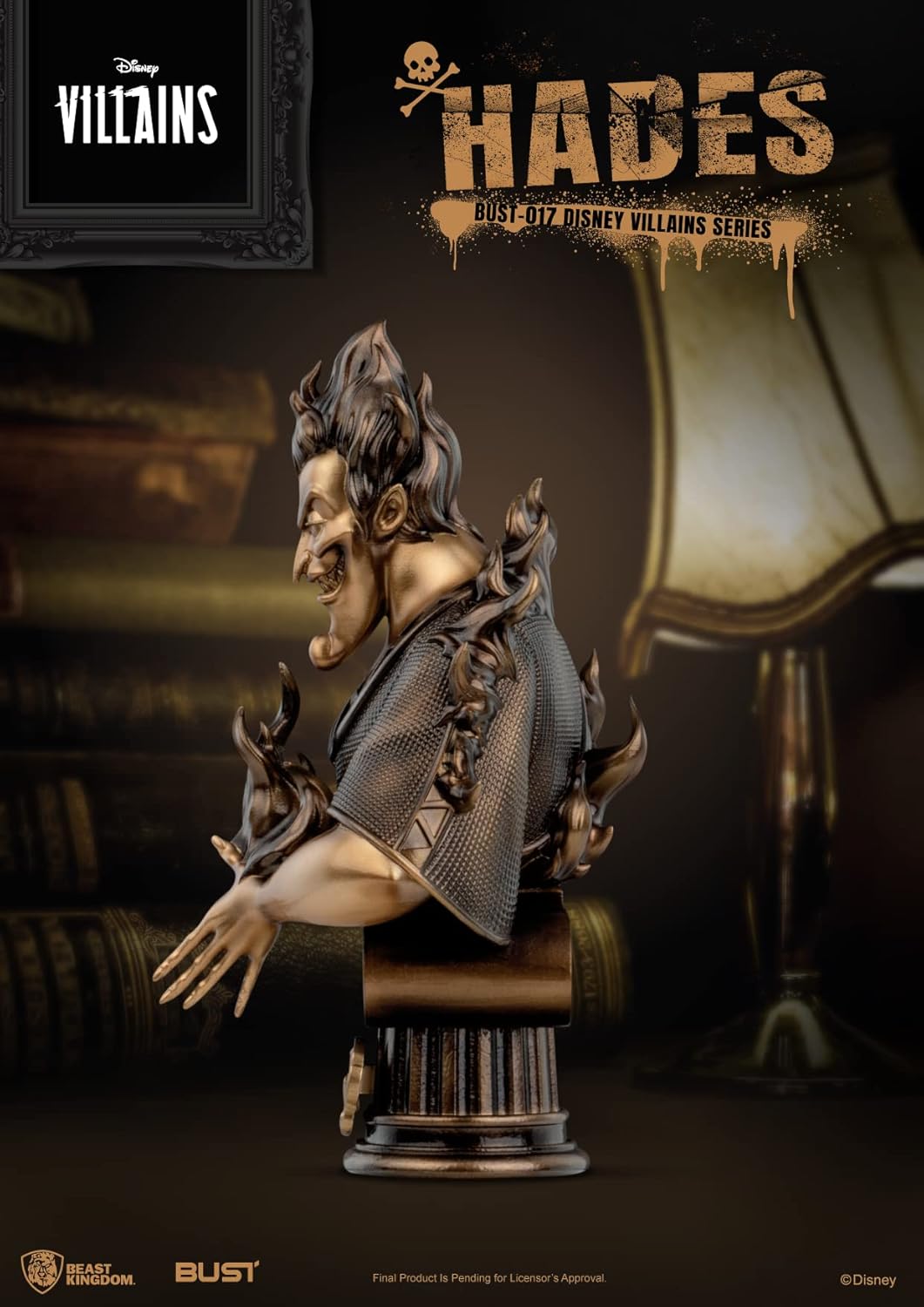 Beast Kingdom Co., Ltd - Disney Villains - Hades PVC Statue