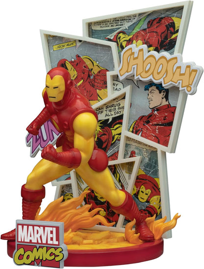 Beast Kingdom Marvel Comics diorama PVC D-Stage Iron Man 16 cm