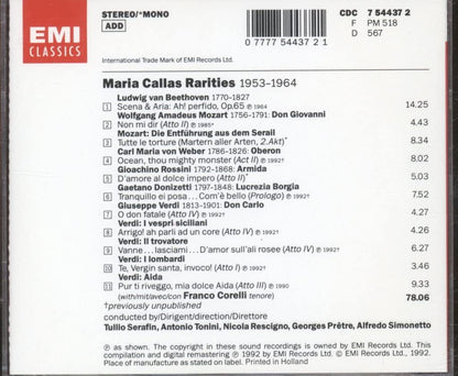 Callas Rarities