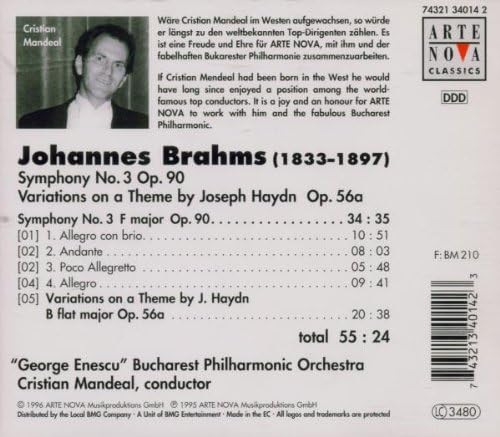 Symphony No. 3 (Bucharest Po, Mandeal)