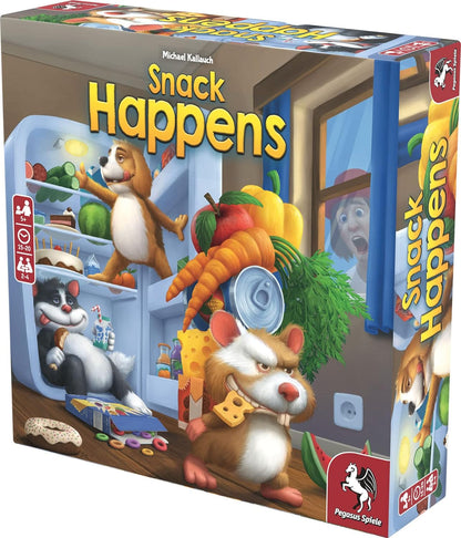 Pegasus Spiele 66030G Snack Happens Board Games