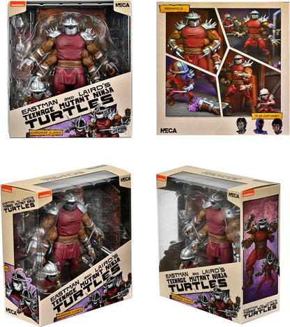 Tortues Ninja (Mirage Comics) figurine Shredder Clone & Mini Shredder (Deluxe) 18 cm