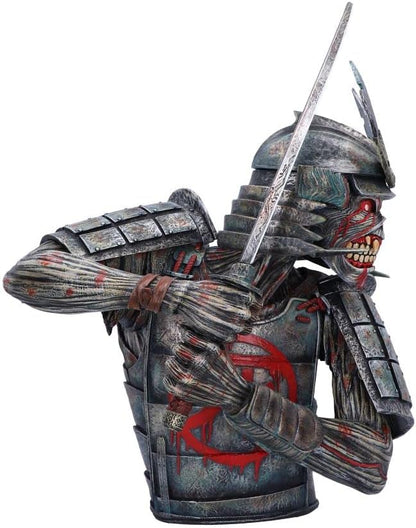 Nemesis Now Officially Licensed Iron Maiden Senjutsu Bust Box, Silver, 41cm