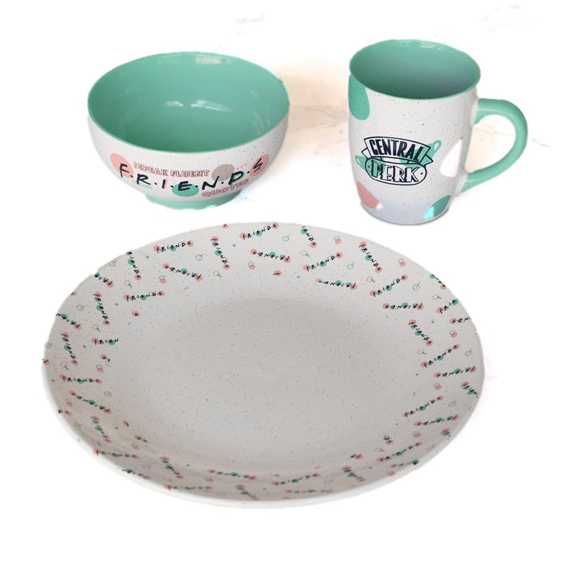 FRIENDS (SIMPLY FRIENDS) 3PC TABLEWARE SET