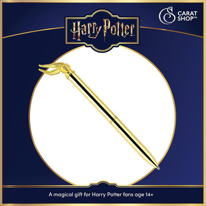 Harry Potter Official Golden Snitch Metallic Pen