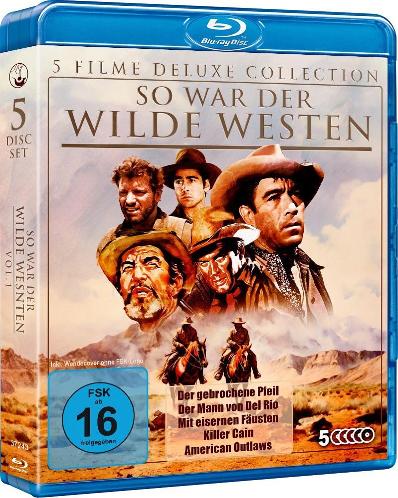 So war der wilde Westen Vol. 1 - Deluxe Collection (5 Blu-ray-Box mit Wendecover