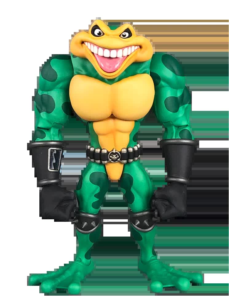 Battletoads Anthology Series figurine Wave 1: Rash 15 cm
