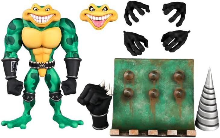 Battletoads Anthology Series figurine Wave 1: Rash 15 cm