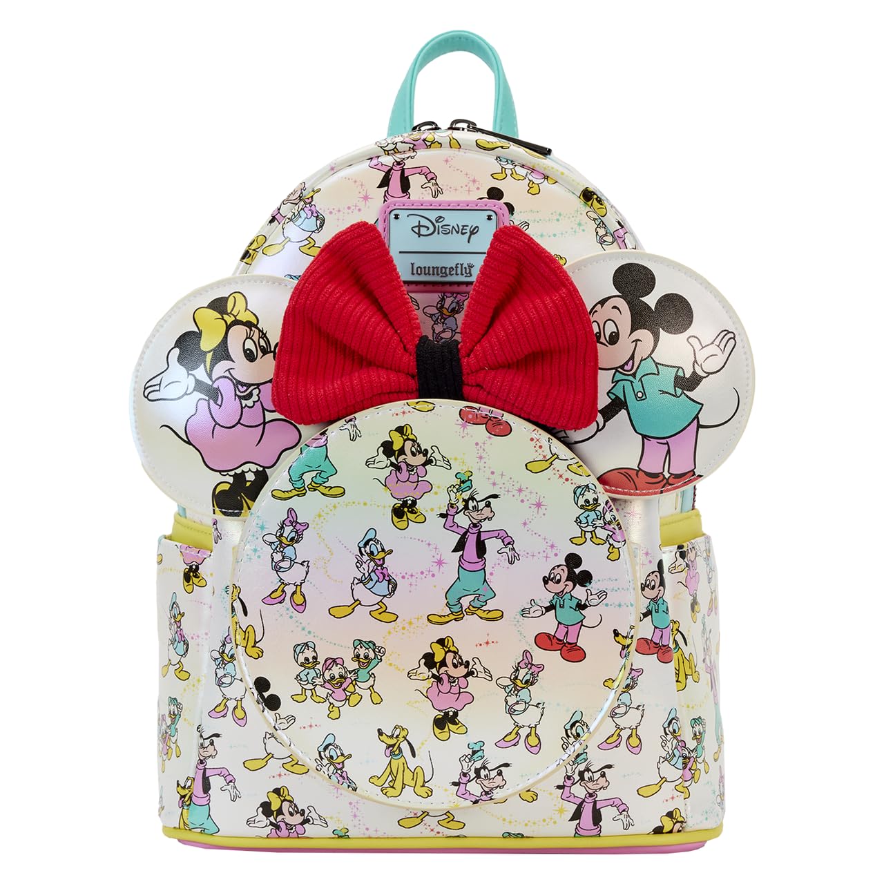 Disney by Loungefly set sac à dos et serre-tête Mickey & Friends 100th Anniversary AOP