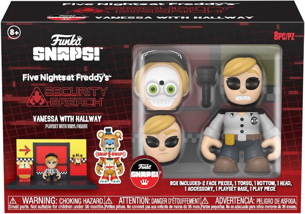 Funko Five Nights At Freddy's (FNAF) Snap: RR - Hallway Add-on With Vanessa - Collectable Vinyl Figure - Gift Idea - Official Merchandise - Video Games Fans