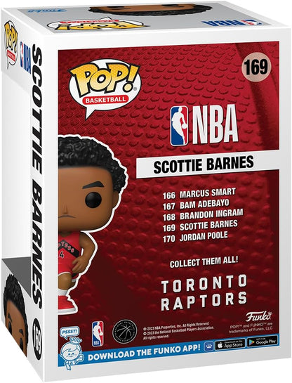 Funko POP! NBA: Raptors - Scottie Barnes - Figura in Vinile da Collezione - Idea Regalo - Merchandising Ufficiale - Giocattoli per Bambini e Adulti - Sports Fans - Figura per i Collezionisti