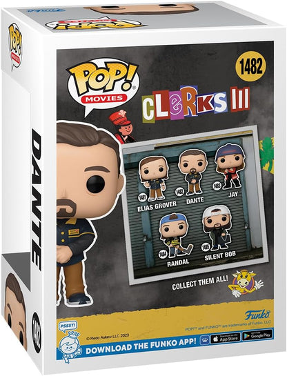 Funko POP! Movies: Clerks 3 - Dante - Collectable Vinyl Figure - Gift Idea - Official Merchandise - Toys for Kids & Adults - Movies Fans - Model Figure for Collectors and Display