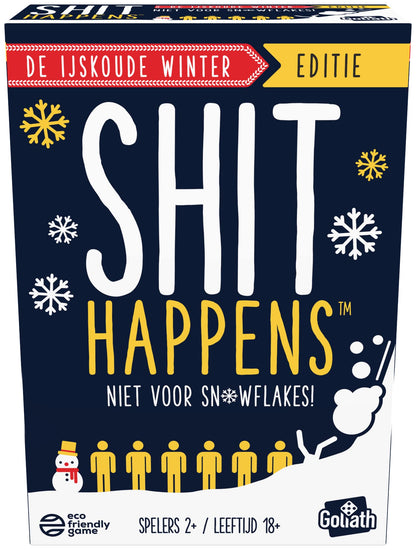 Goliath Happens: Winter Edition, Card Game from 18 Years, Zooi Happens Dutch Version