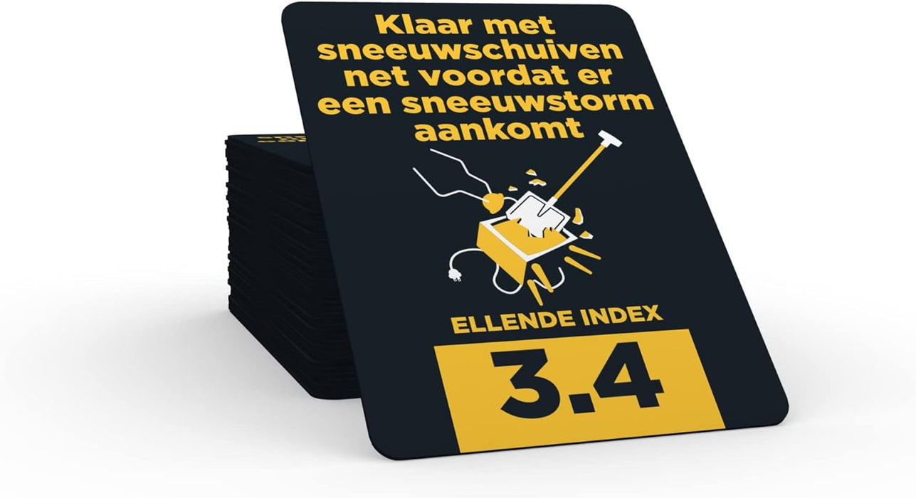 Goliath Happens: Winter Edition, Card Game from 18 Years, Zooi Happens Dutch Version