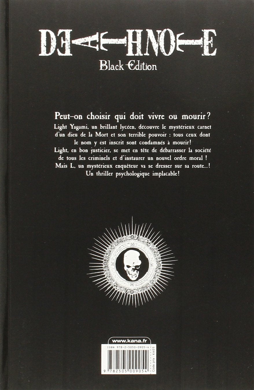 DEATH NOTE - BLACK EDITION - Tome 1 (French Edition)