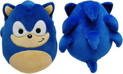 Squishmallows Kellytoy SEGA Sonic, Knuckles, Tails, Shadow Plush Toy (8'' Sonic The Hedgehog) SQK2821 8" Sonic The Hedgehog