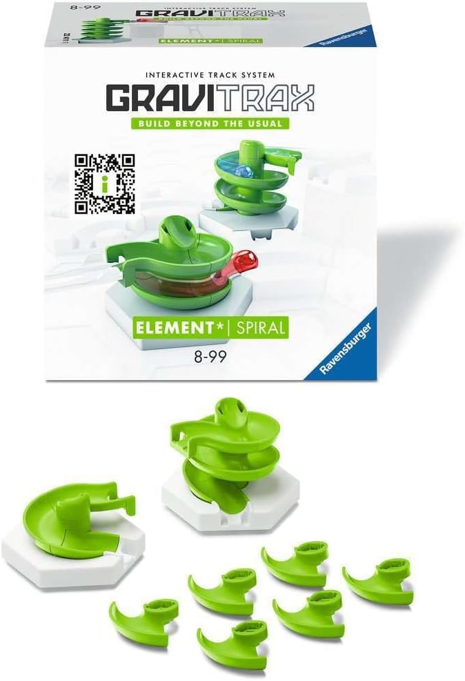 Ravensburger GraviTrax Extension Spiral - Marble Run STEM, Building and Construction Toys for Kids Age 8 Years +