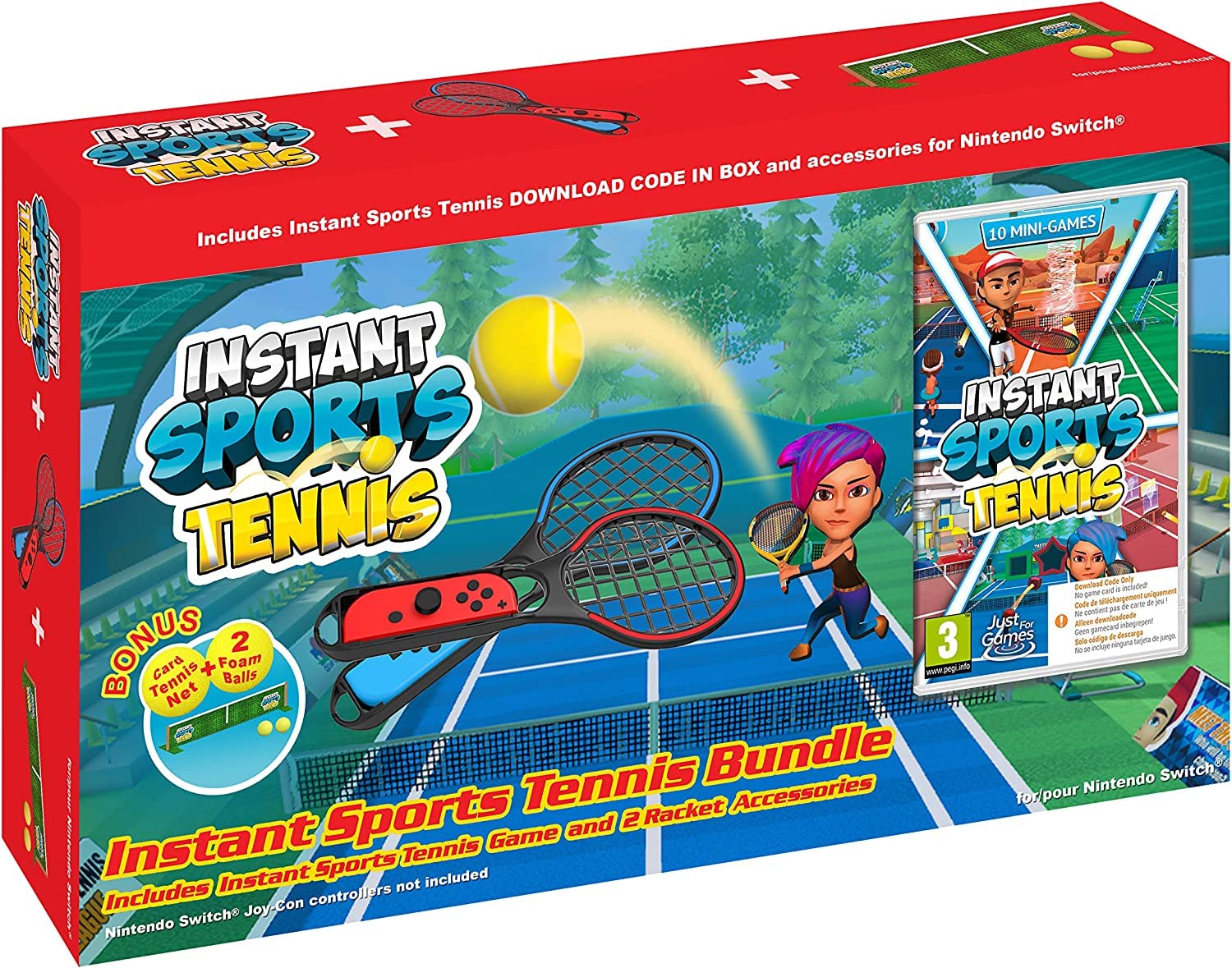Instant Sports Tennis Bundle Nintendo Switch (Nintendo Switch