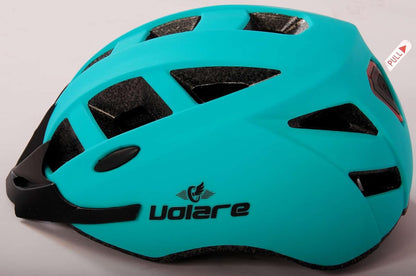 Volare - Bicycle Helmet - Green W/Led 54-58 Cm (1129)