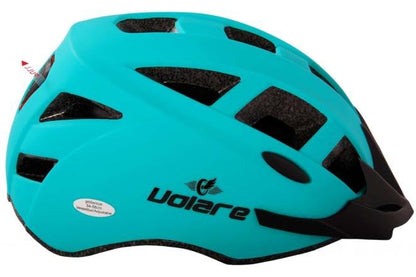 Volare - Bicycle Helmet - Green W/Led 54-58 Cm (1129)