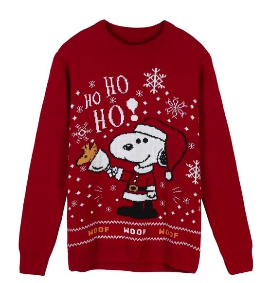 JERSEY PUNTO TRICOT SNOOPY RED