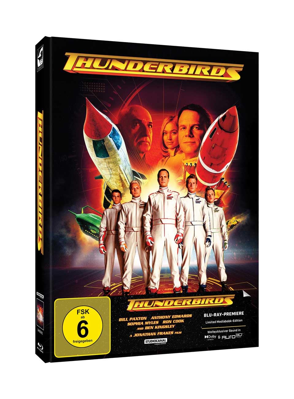 Thunderbirds | Mediabook (2x Blu-ray) mit Dolby Atmos + Auro-3D | Cover A - 555 Stück