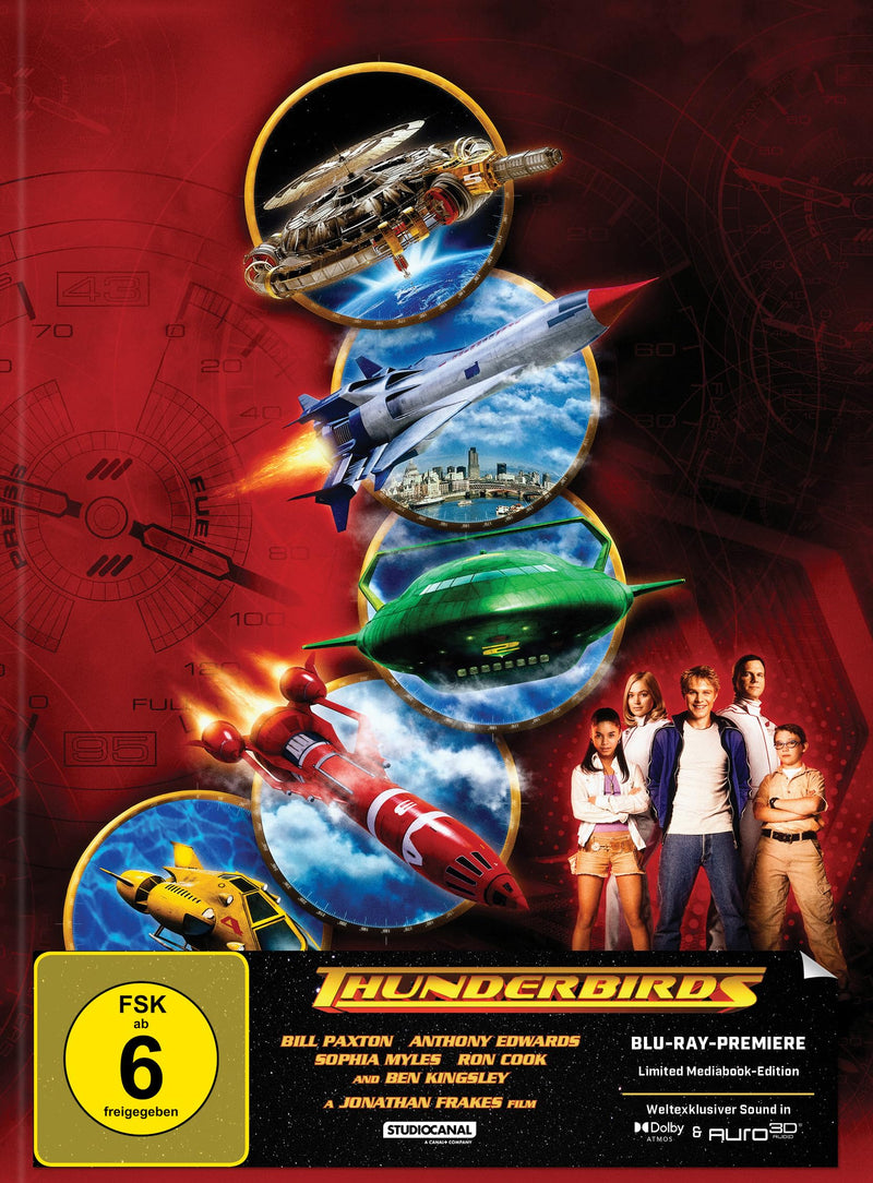 FRAKES, JONATHAN - THUNDERBIRDS - 2 BLU-RAY-DISC-MEDIABOOK C