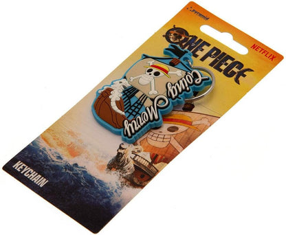 One Piece Live Action The Going Merry PVC Keyring (One Size) (Blue/White/Brown
