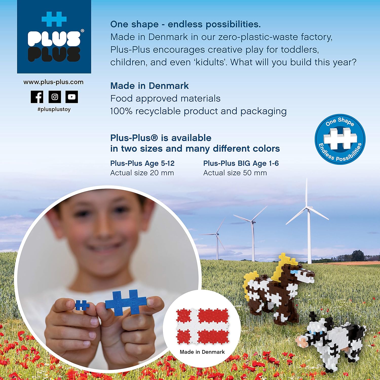 Plus-Plus Tiger Tube Building Set
