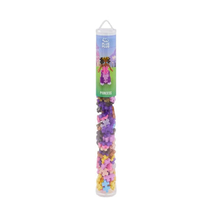 Plus-Plus 9604269 Creative Building Blocks Tube, Princess, Ingenious Construction Toy, 100 Pieces