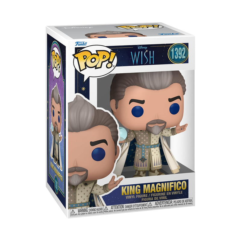 Funko POP! Vinyl: Disney Wish - King Magnifico - Collectable Vinyl Figure - Gift Idea - Official Merchandise - Toys for Kids & Adults - Ad Icons Fans - Model Figure for Collectors and Display